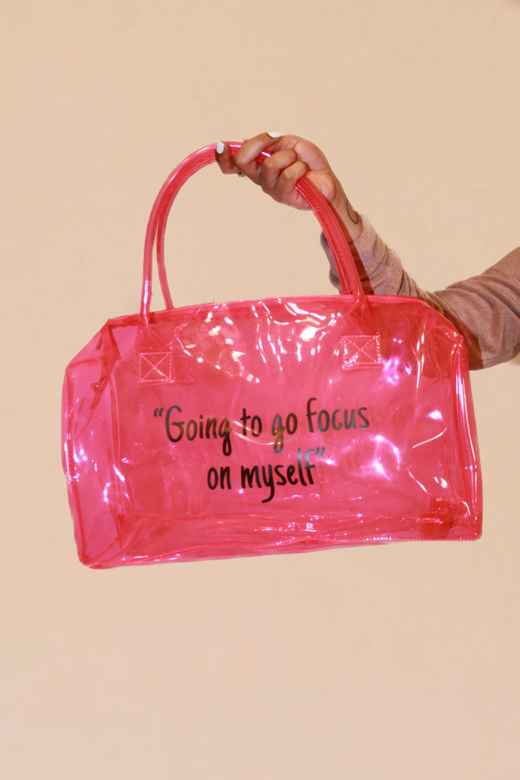 “Going To Go Focus On Myself” Bag